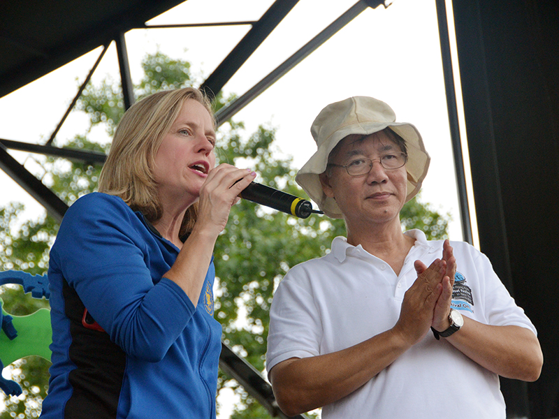 The Hong Kong Dragon Boat Festival in NY