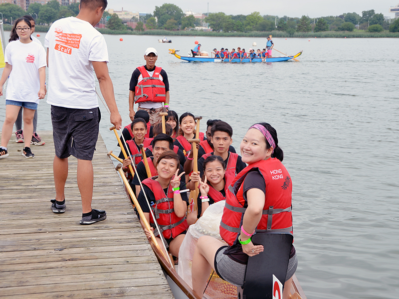 The Hong Kong Dragon Boat Festival in NY