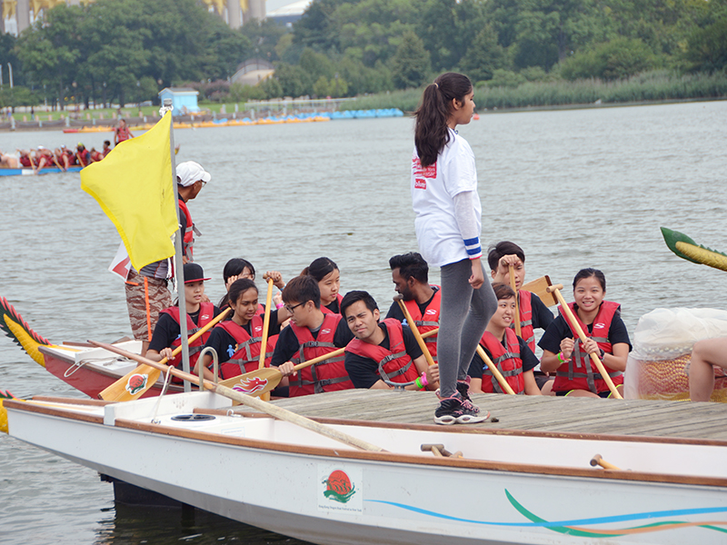 The Hong Kong Dragon Boat Festival in NY