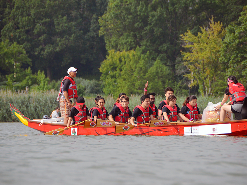 The Hong Kong Dragon Boat Festival in NY