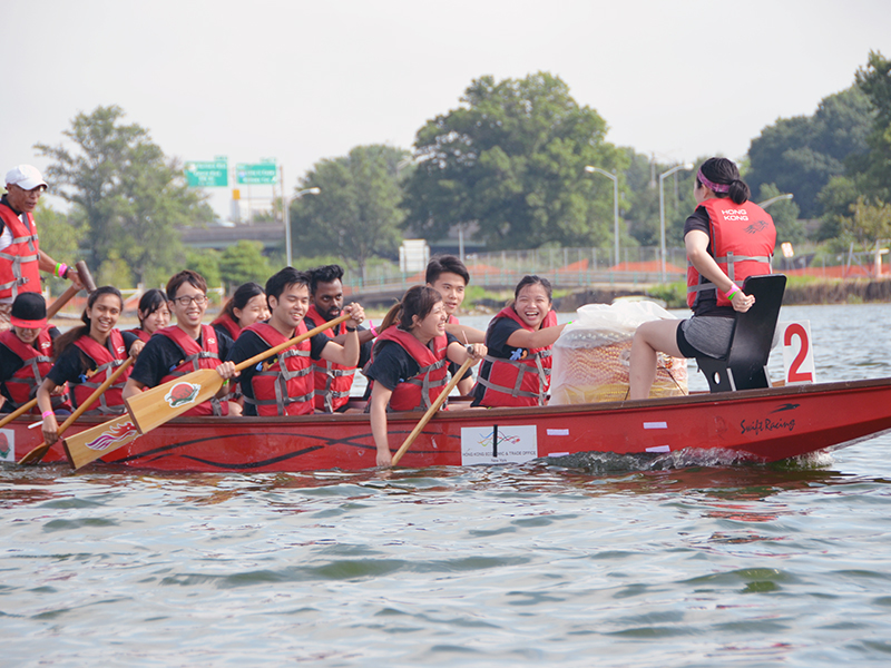 The Hong Kong Dragon Boat Festival in NY