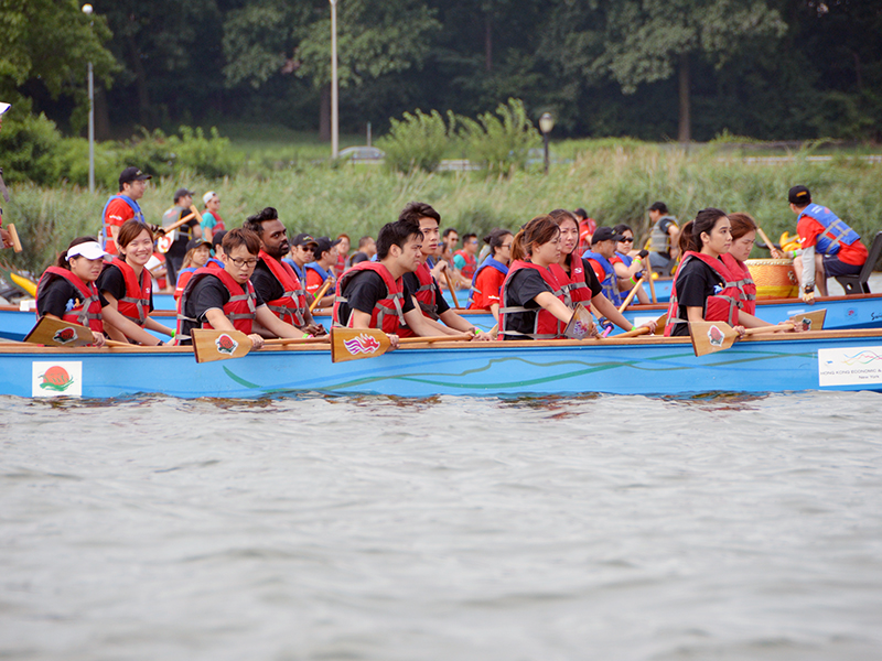 The Hong Kong Dragon Boat Festival in NY