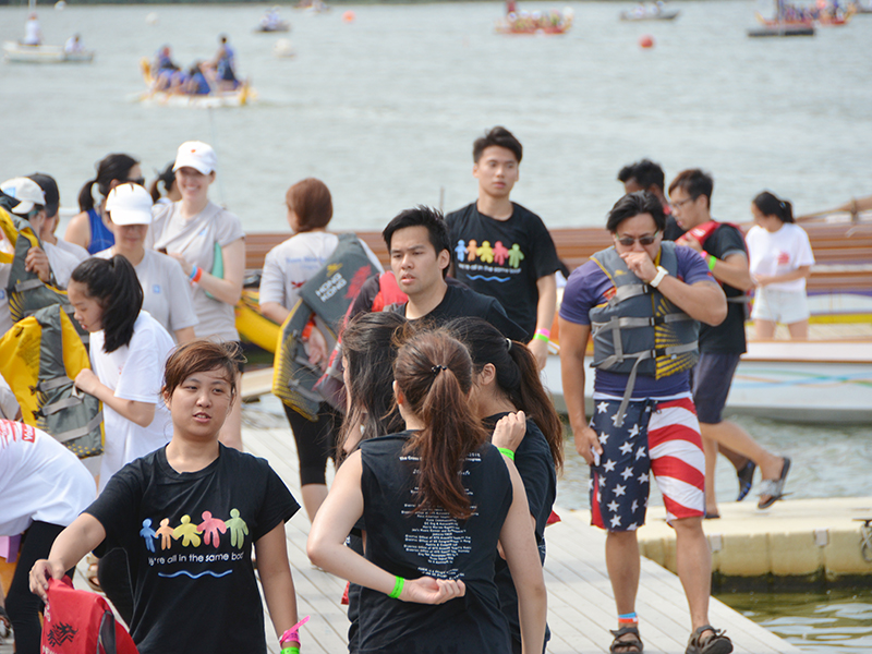 The Hong Kong Dragon Boat Festival in NY