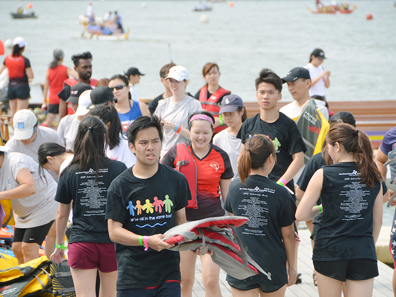 The Hong Kong Dragon Boat Festival in NY