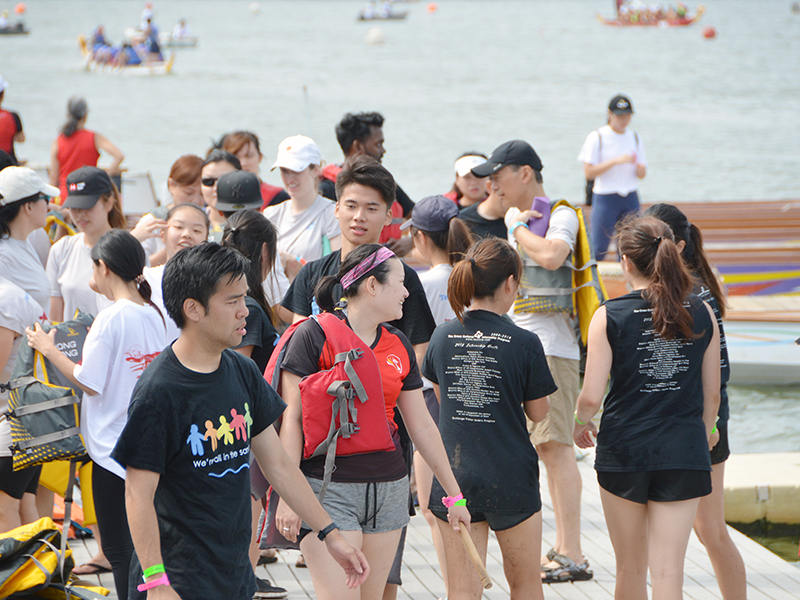 The Hong Kong Dragon Boat Festival in NY