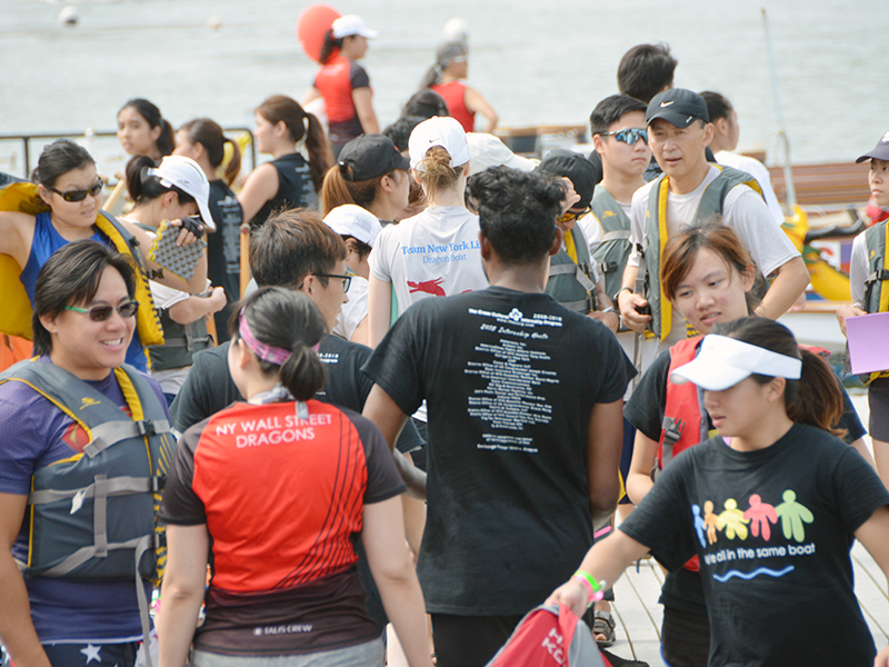 The Hong Kong Dragon Boat Festival in NY