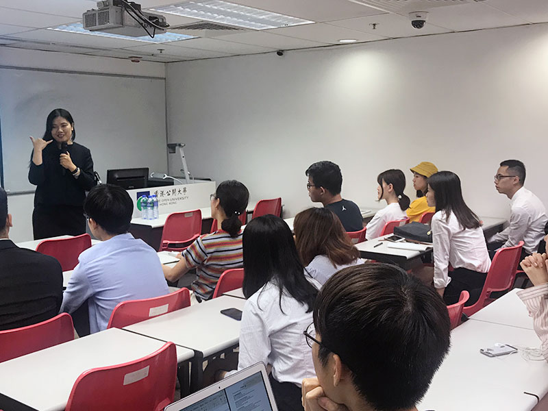 CCIP alumnus shares great experiences at OUHK