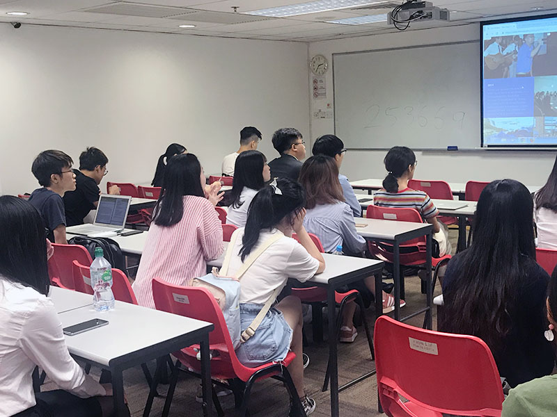CCIP alumnus shares great experiences at OUHK