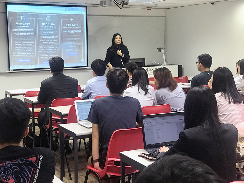 CCIP alumnus shares great experiences at OUHK