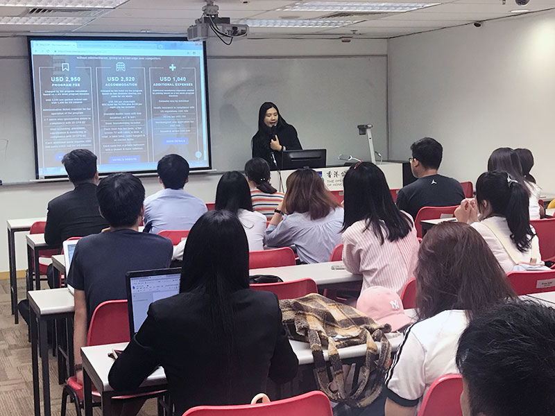 CCIP alumnus shares great experiences at OUHK