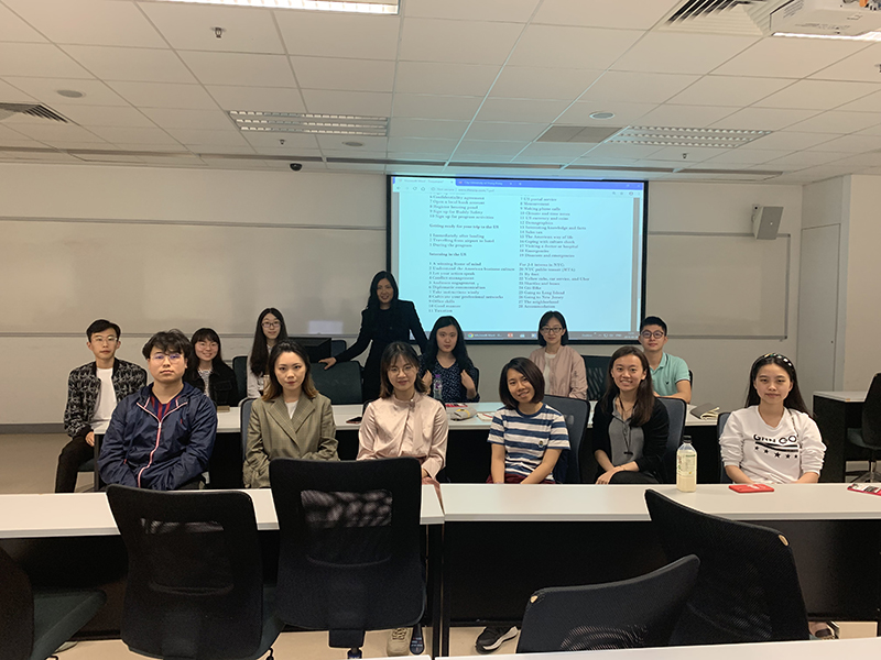 Holds pre-departure orientations in HK, SG, and MO