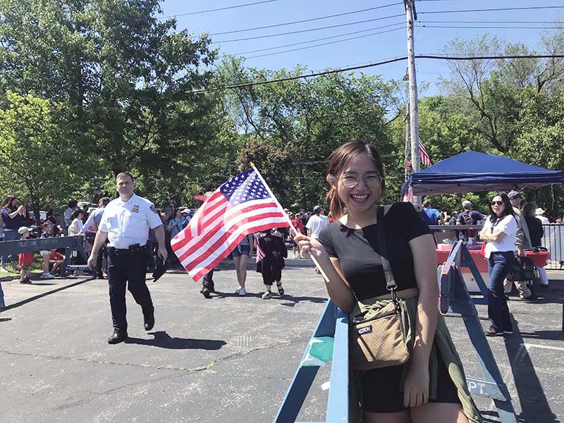 Memorial Day march with NYC Comptroller Stringer