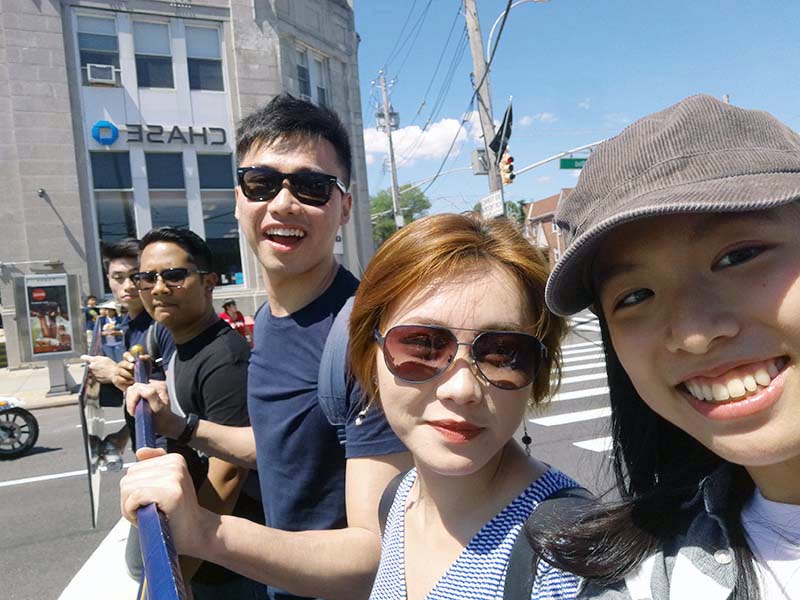 Memorial Day march with NYC Comptroller Stringer