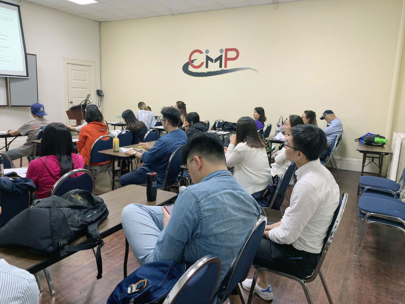 American style business seminar 