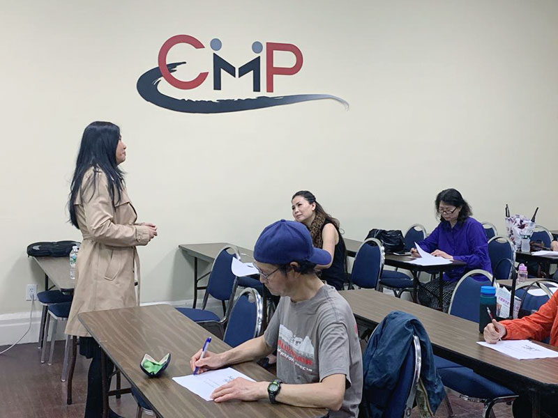 American style business seminar 