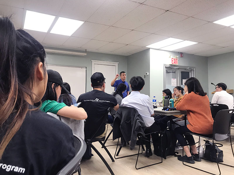 NYPD safety talk