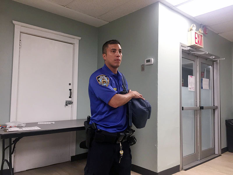 NYPD safety talk