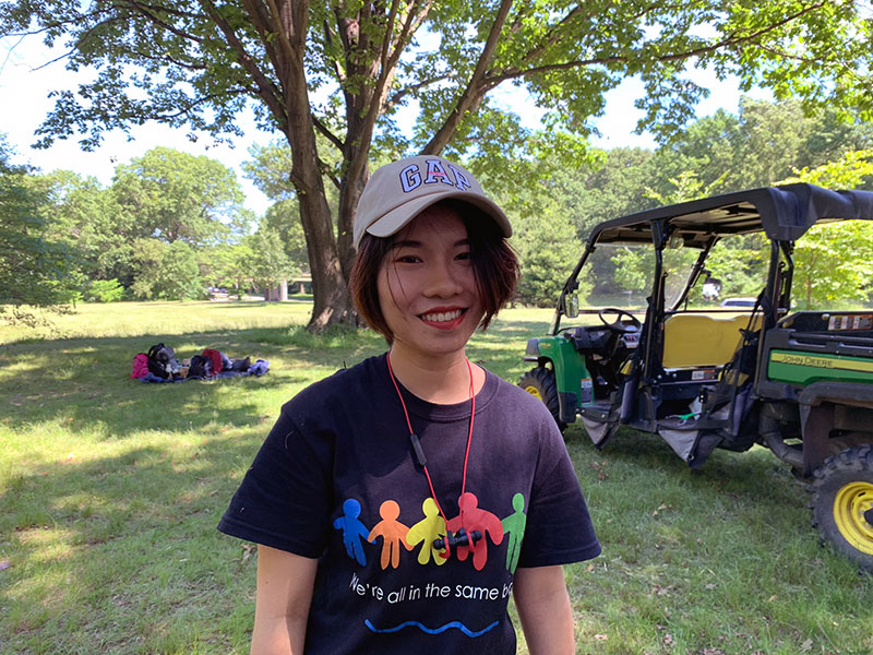 Volunteering at Cunningham Park