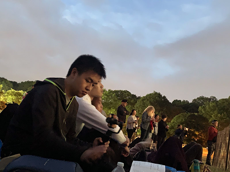 Concert and fireworks at Cunningham Park