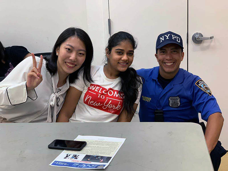 NYPD safety talk 