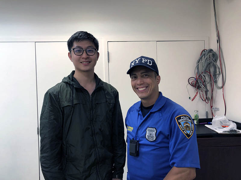 NYPD safety talk 