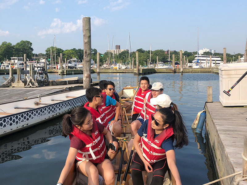 The Hong Kong Dragon Boat Festival in NY