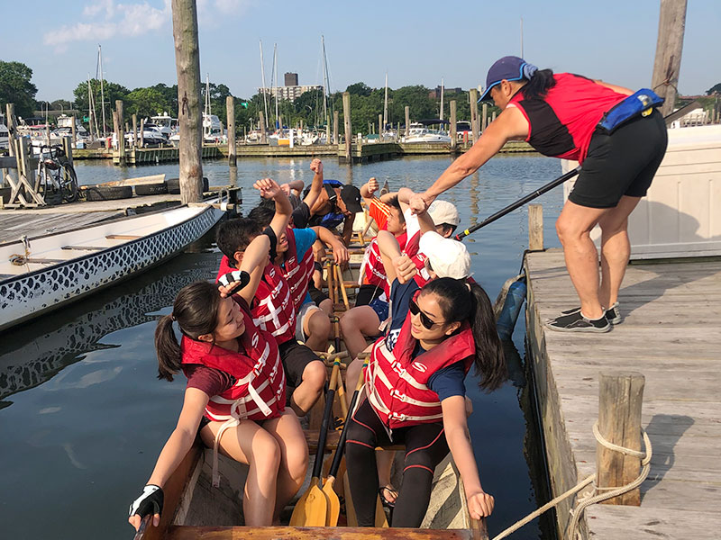 The Hong Kong Dragon Boat Festival in NY