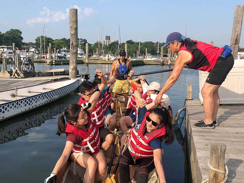 The Hong Kong Dragon Boat Festival in NY
