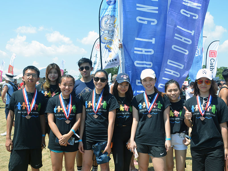 The Hong Kong Dragon Boat Festival in NY