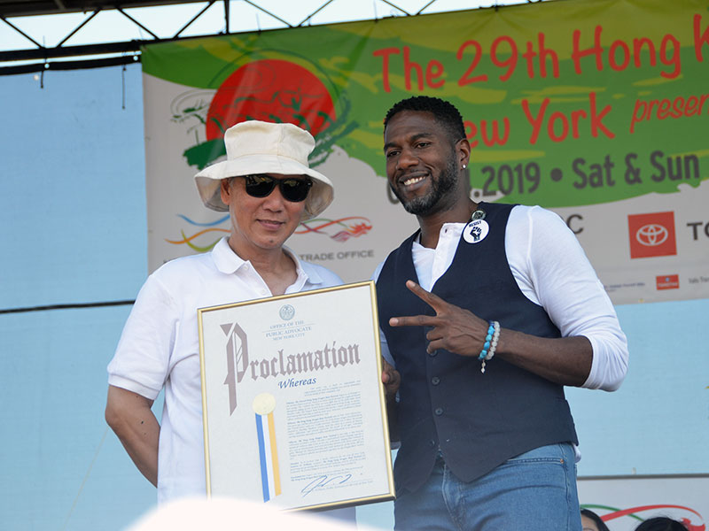 The Hong Kong Dragon Boat Festival in NY