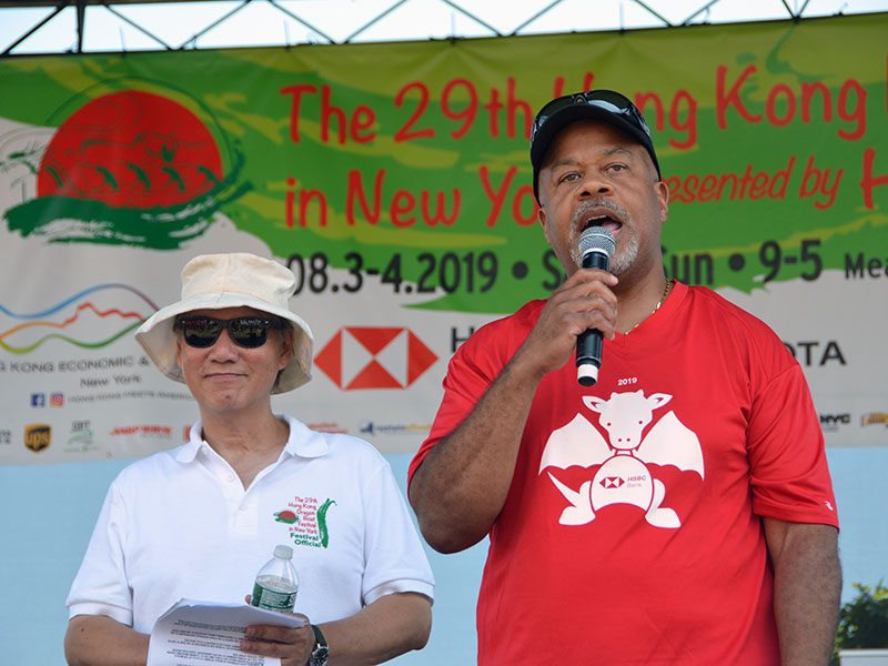 The Hong Kong Dragon Boat Festival in NY