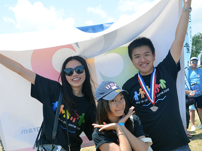 The Hong Kong Dragon Boat Festival in NY