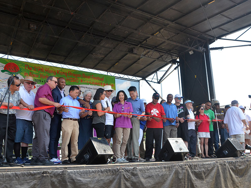 The Hong Kong Dragon Boat Festival in NY