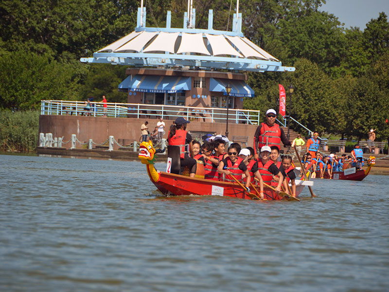 The Hong Kong Dragon Boat Festival in NY