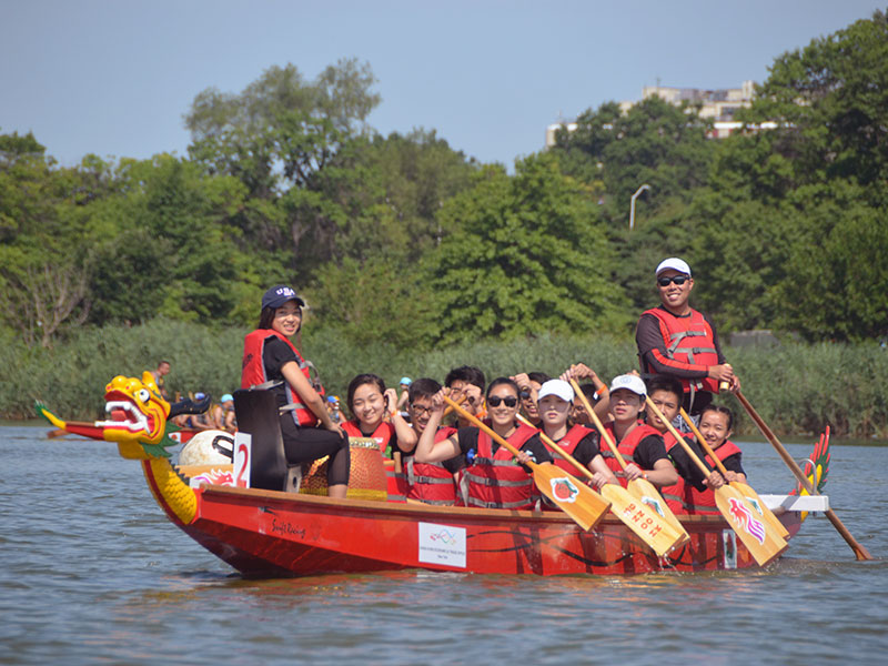 The Hong Kong Dragon Boat Festival in NY