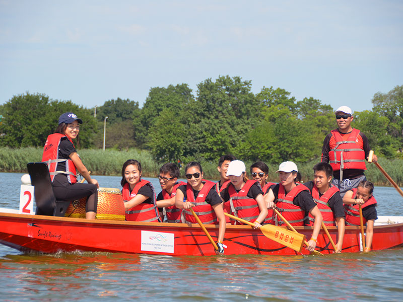 The Hong Kong Dragon Boat Festival in NY