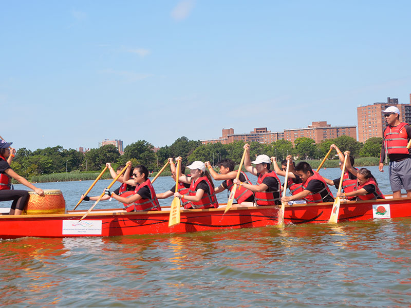 The Hong Kong Dragon Boat Festival in NY