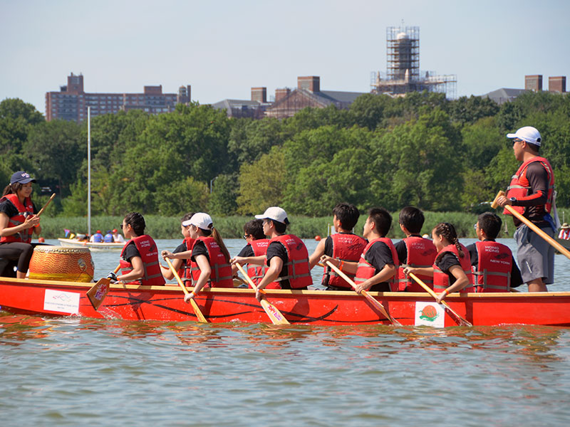 The Hong Kong Dragon Boat Festival in NY