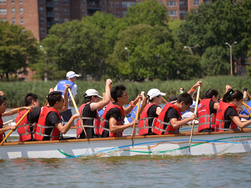 The Hong Kong Dragon Boat Festival in NY