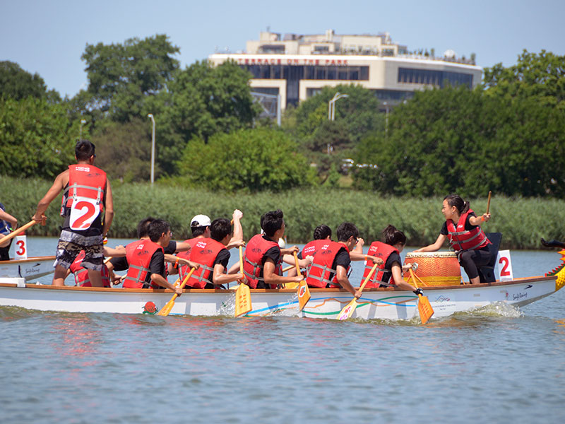 The Hong Kong Dragon Boat Festival in NY