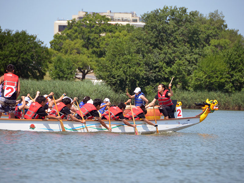 The Hong Kong Dragon Boat Festival in NY