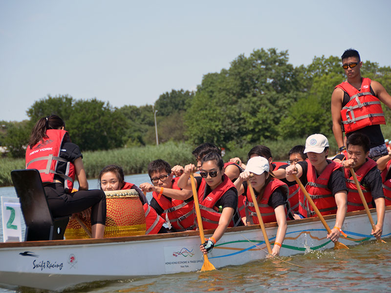 The Hong Kong Dragon Boat Festival in NY