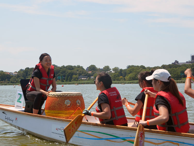 The Hong Kong Dragon Boat Festival in NY