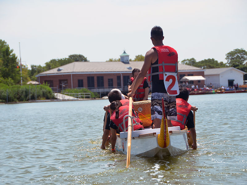 The Hong Kong Dragon Boat Festival in NY