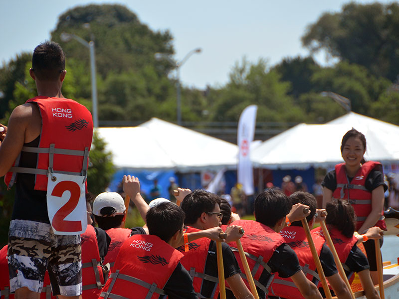 The Hong Kong Dragon Boat Festival in NY