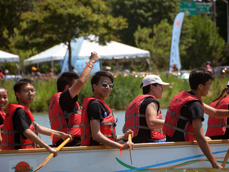 The Hong Kong Dragon Boat Festival in NY