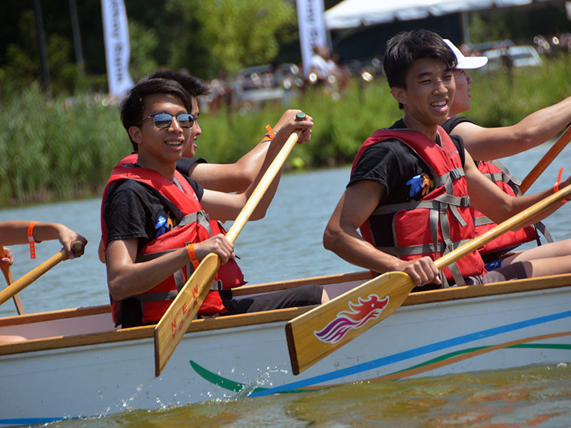 The Hong Kong Dragon Boat Festival in NY