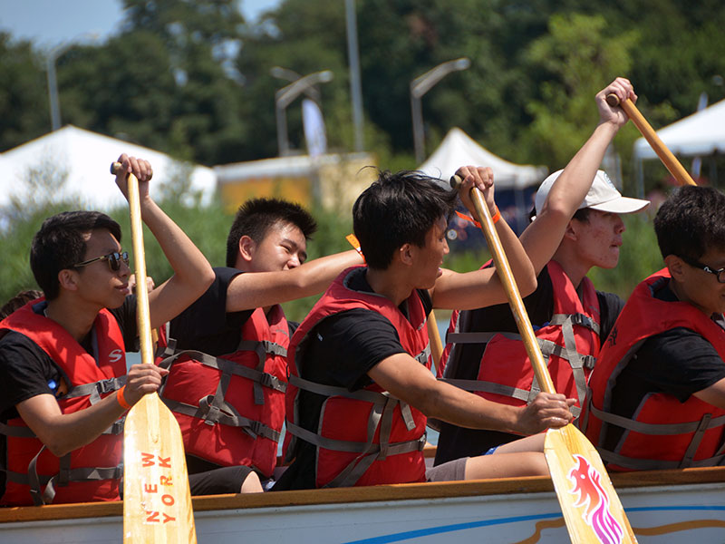 The Hong Kong Dragon Boat Festival in NY