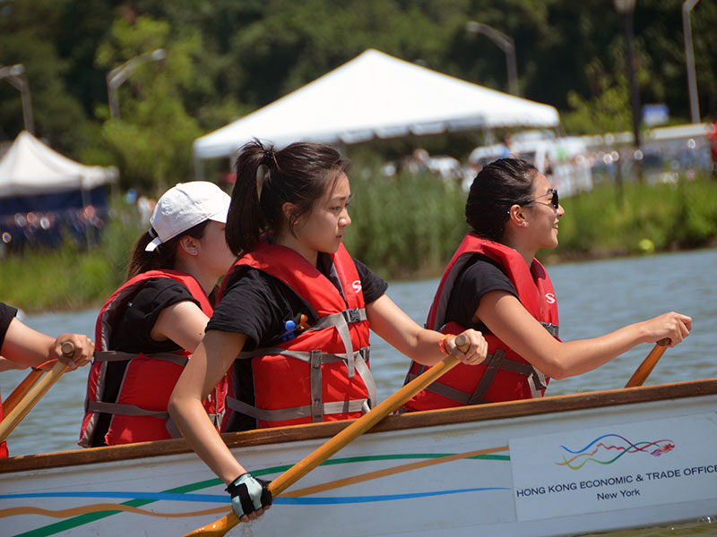 The Hong Kong Dragon Boat Festival in NY