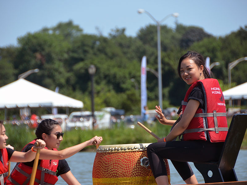 The Hong Kong Dragon Boat Festival in NY